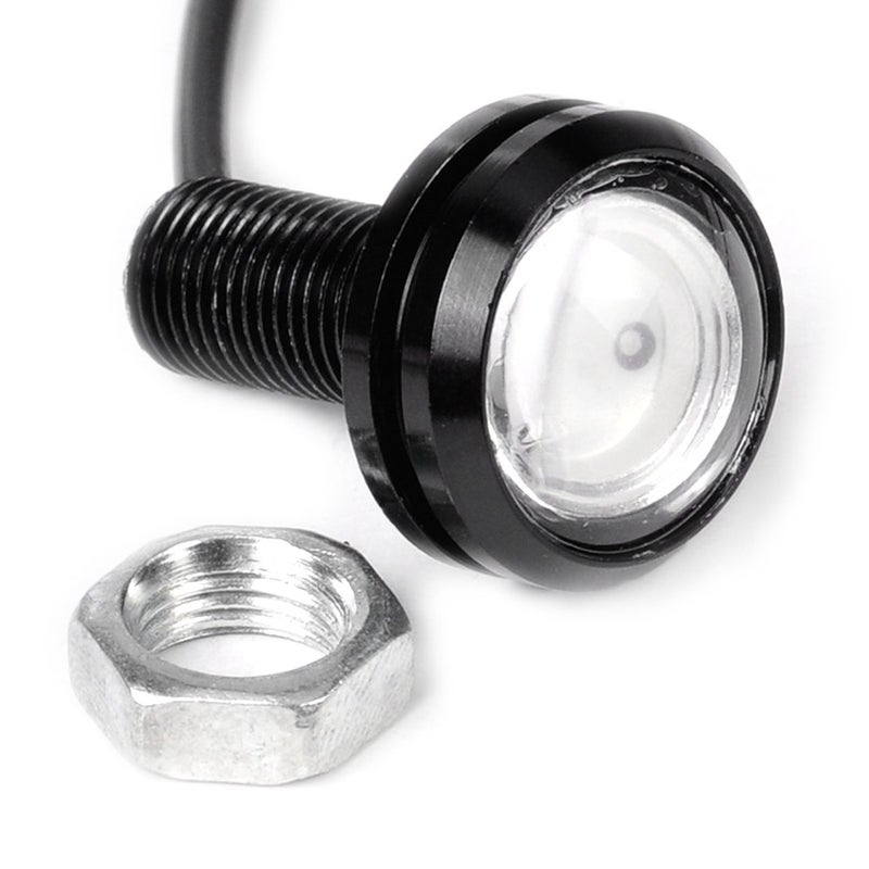 YIBO 2Pcs Universal 12V 10W Blue Eagle Eye LED Emergency Strobe Light Lamp DRL For Boat Marine Car Motorcycle - Image 5